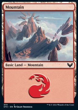 Gebirge (V.2) XSTX-373 Land Near Mint Deutsch Foil