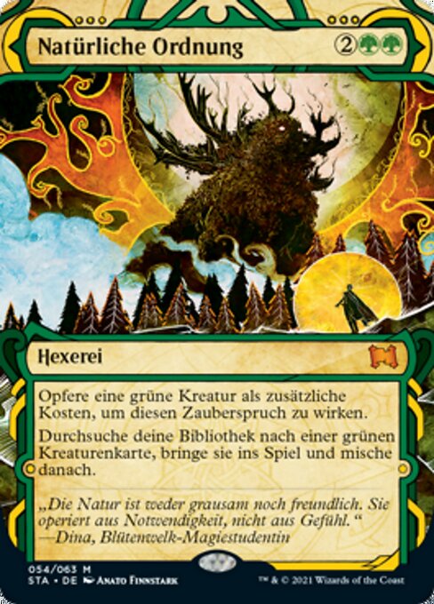 Natürliche Ordnung (V.1) STA-54 Mythic Near Mint Deutsch