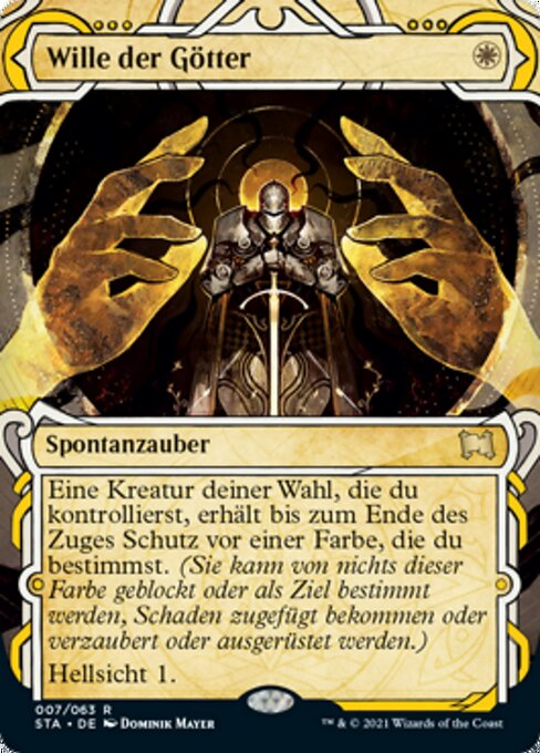 Wille der Götter (V.1) STA-7 Rare Excellent Deutsch