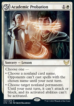 Akademische Bewährungsprobe STX-7 Rare Excellent Englisch Foil