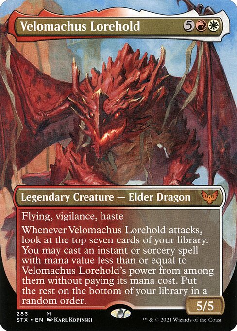 Velomachus Lorehold XSTX-283 Mythic Excellent Englisch