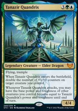 Tanazir Quandrix STX-240 Mythic Near Mint Englisch