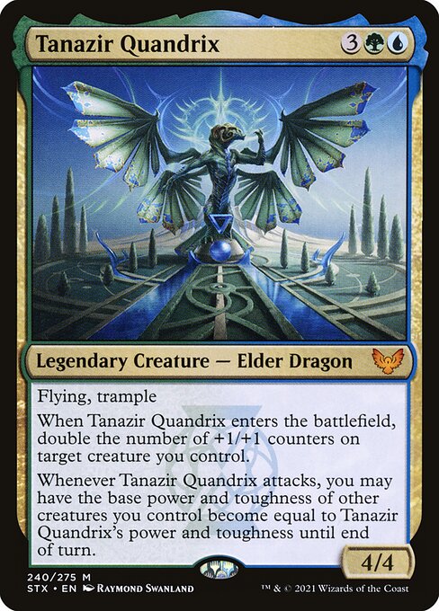 Tanazir Quandrix STX-240 Mythic Near Mint Englisch