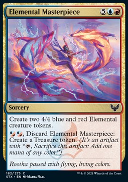 Elementares Meisterwerk STX-182 Common Near Mint Deutsch Foil