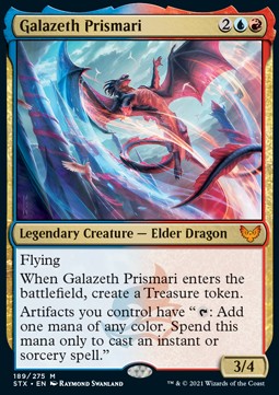 Galazeth Prismari STX-189 Mythic Excellent Englisch Foil