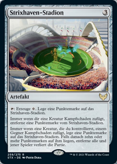 Strixhaven-Stadion STX-259 Rare Near Mint Deutsch Foil