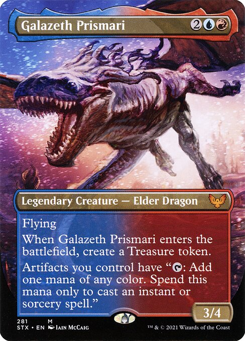Galazeth Prismari XSTX-281 Mythic Near Mint Englisch