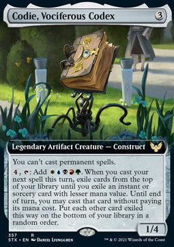 Codie, Vociferous Codex XSTX-357 Rare Near Mint Englisch Foil
