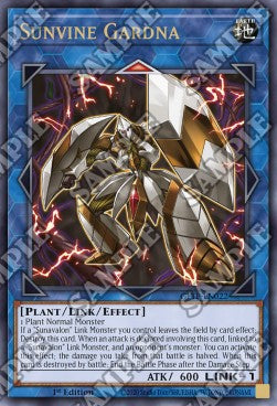 Sonnenranken-Wache GFTP-022 Ultra Rare Light Played Deutsch 1. Auflage
