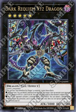 Finsterer Requiem-Xyz-Drache GFTP-099 Ultra Rare Good Deutsch 1. Auflage