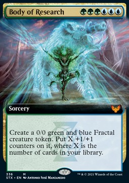 Body of Research XSTX-336 Mythic Excellent Spanisch