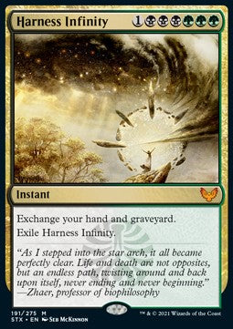 Beherrschen der Unendlichkeit STX-191 Mythic Excellent Englisch Foil