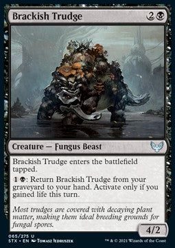 Brackwasser-Stampfer STX-65 Uncommon Near Mint Englisch Foil