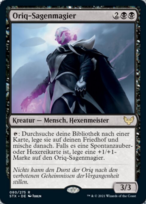 Oriq-Sagenmagier STX-80 Rare Near Mint Deutsch