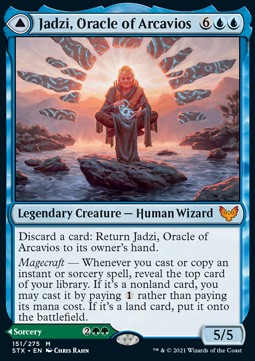 Jadzi, Orakel von Arcavios // Reise zum Orakel STX-151 Mythic Excellent Deutsch
