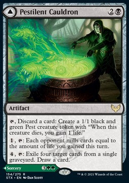 Pestilent Cauldron // Restorative Burst STX-154 Rare Excellent Englisch