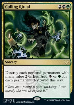 Culling Ritual STX-172 Rare Excellent Englisch Foil
