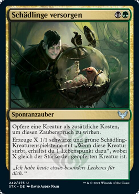 Schädlinge versorgen STX-242 Uncommon Near Mint Deutsch