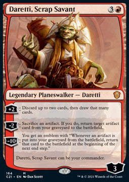 Daretti, Scrap Savant C21-164 Mythic Excellent Englisch