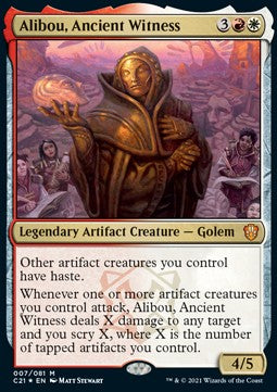 Alibou, Ancient Witness C21-7 Mythic Near Mint Englisch Foil