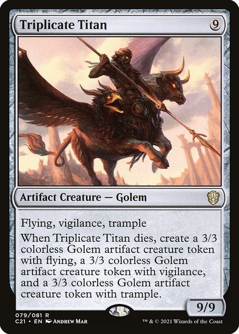 Triplicate Titan C21-79 Rare Excellent Englisch