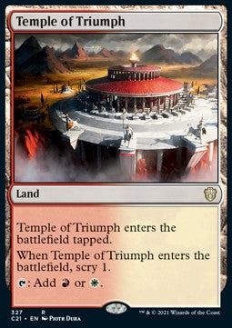 Tempel des Triumphes C21-327 Rare Excellent Deutsch