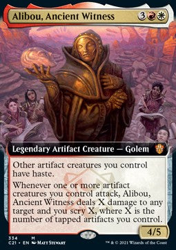Alibou, Uralter Zeuge XC21-334 Mythic Excellent Englisch