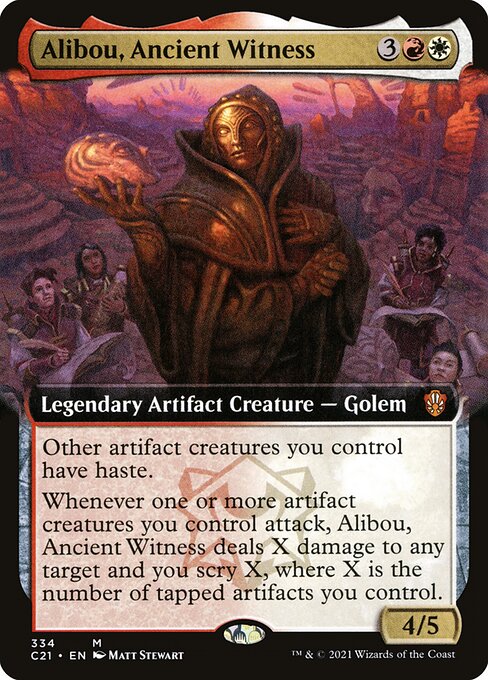 Alibou, Uralter Zeuge XC21-334 Mythic Excellent Englisch