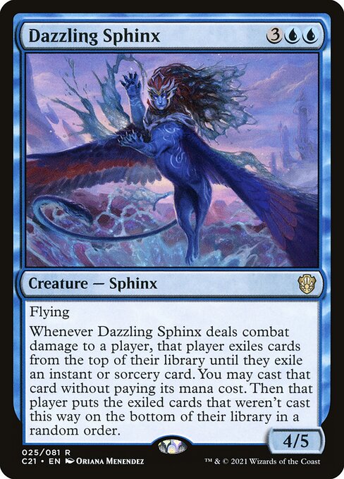 Dazzling Sphinx C21-25 Rare Near Mint Englisch