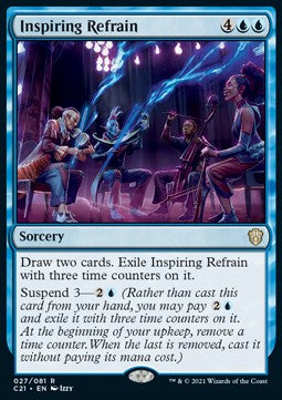 Inspirierender Refrain C21-27 Rare Excellent Deutsch