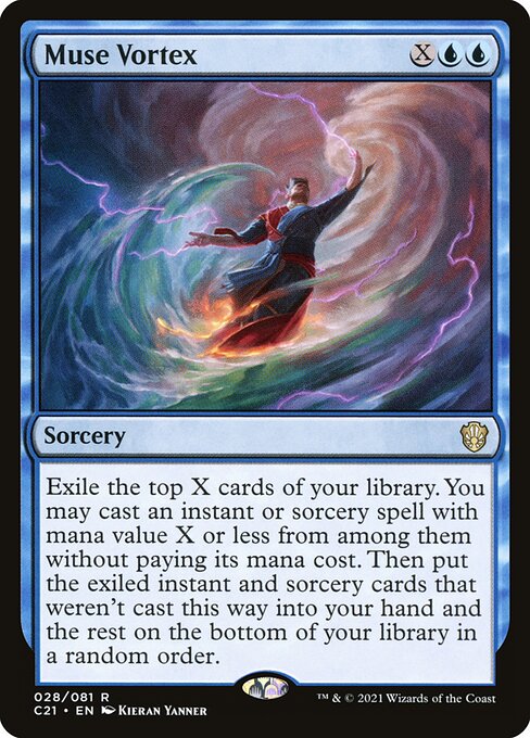 Muse Vortex C21-28 Rare Near Mint Englisch