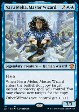 Naru Meha, die Meisterzauberin C21-124 Mythic Excellent Englisch