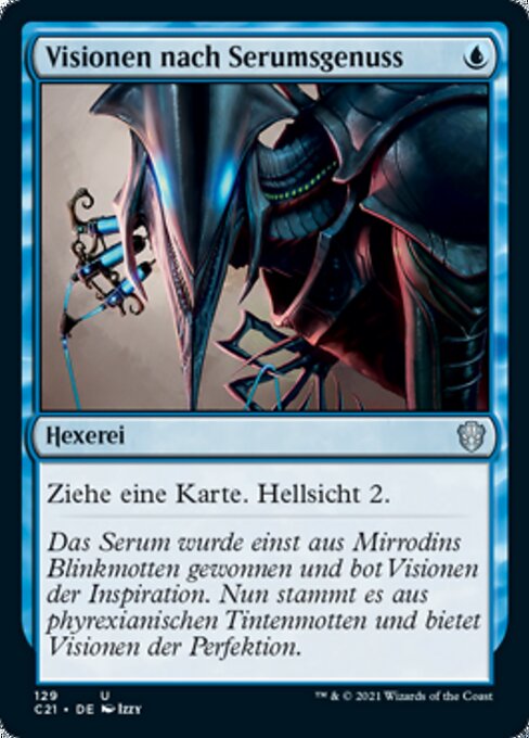Visionen nach Serumsgenuss C21-129 Uncommon Near Mint Deutsch