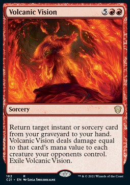 Volcanic Vision C21-182 Rare Near Mint Englisch