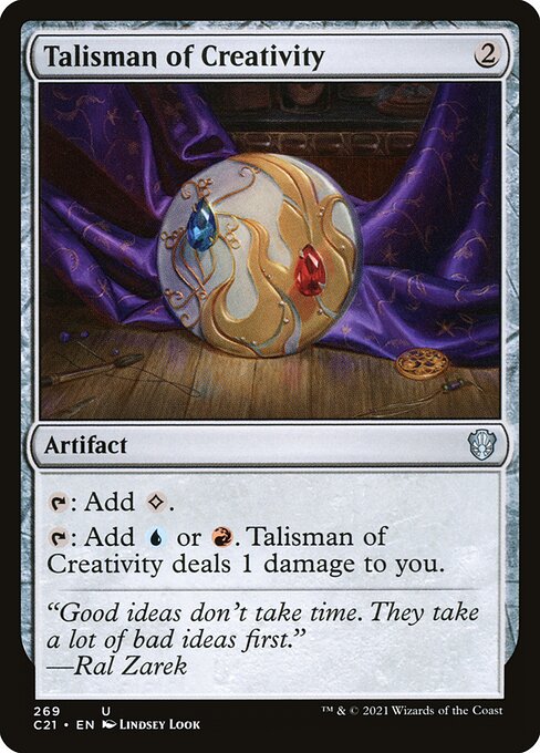 Talisman der Kreativität C21-269 Uncommon Excellent Englisch