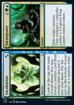 Inkubation // Inkongruenz C21-219 Uncommon Near Mint Deutsch