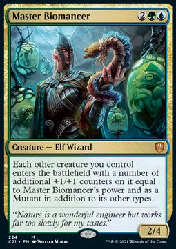 Master Biomancer C21-224 Mythic Near Mint Englisch