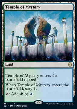 Temple of Mystery C21-324 Rare Excellent Englisch