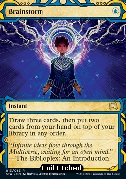 Gedankenwirbel (V.3) STA-13 Rare Near Mint Deutsch Foil