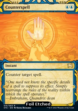 Gegenzauber (V.3) STA-15 Rare Excellent Englisch Foil