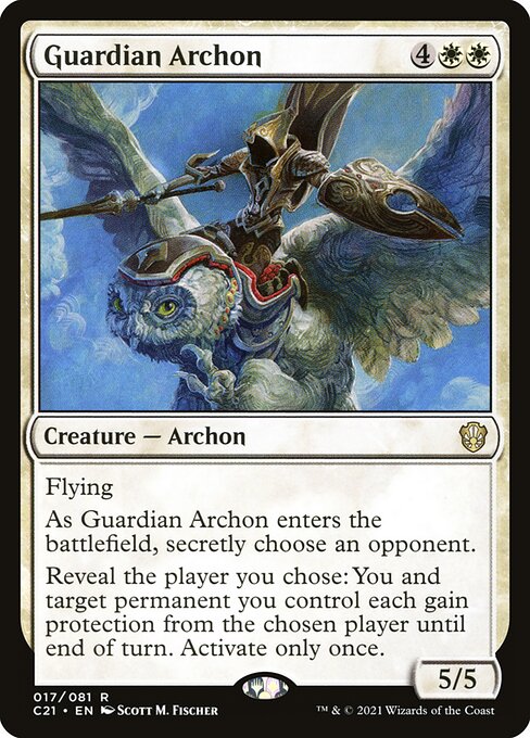 Guardian Archon C21-17 Rare Near Mint Englisch