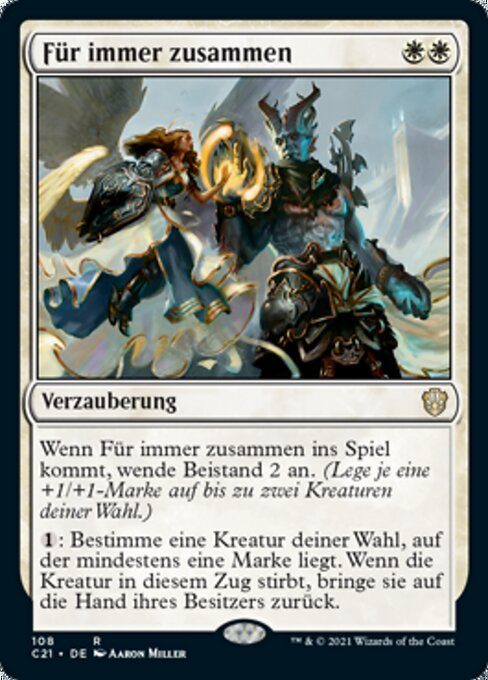 Für immer zusammen C21-108 Rare Near Mint Deutsch