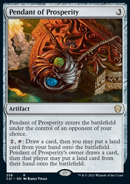 Pendant of Prosperity C21-256 Rare Near Mint Englisch