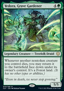 Yedora, Grave Gardener C21-70 Rare Near Mint Englisch