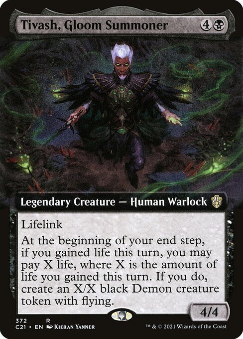 Tivash, Gloom Summoner XC21-372 Rare Near Mint Englisch