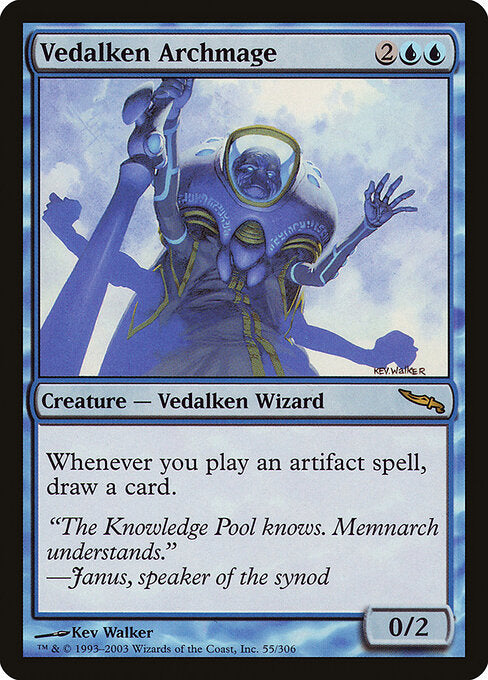 Vedalken Archmage MRD-55 Rare Good Englisch