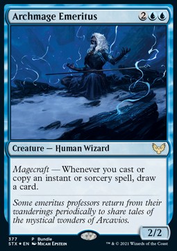 Archmage Emeritus PSTX-377 Rare Near Mint Englisch Foil