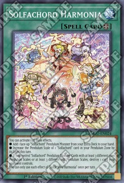 Solfakkord-Harmonie ANGU-DE024 Super Rare Near Mint Deutsch 1. Auflage
