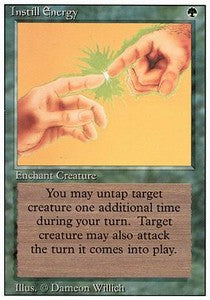 Instill Energy 3ED- Uncommon Light Played Englisch