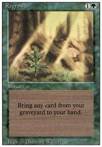 Regrowth 3ED- Uncommon Good Englisch